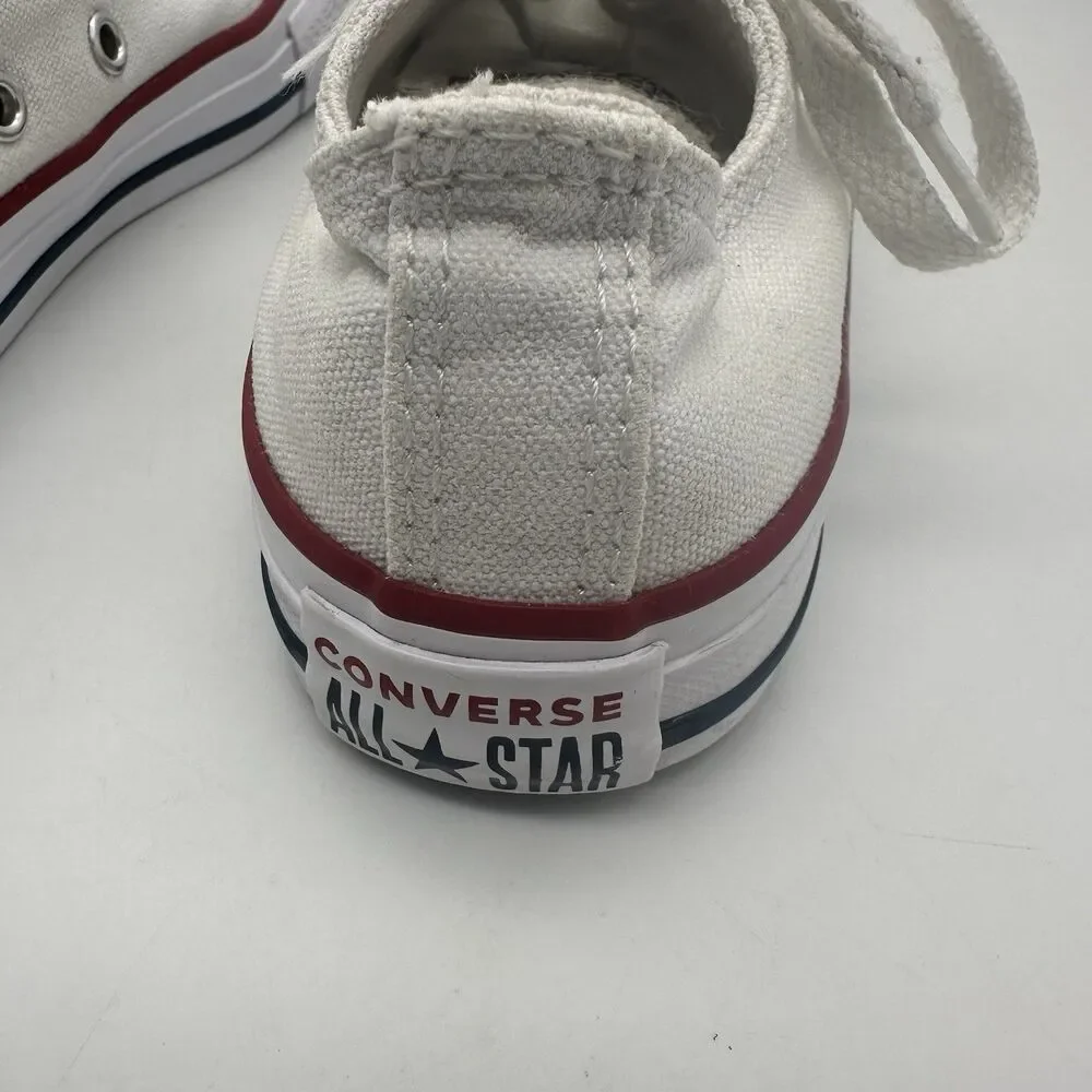 Converse Chuck Taylor All Star Low Youth Girls Size 13 Sneakers 3J256 White